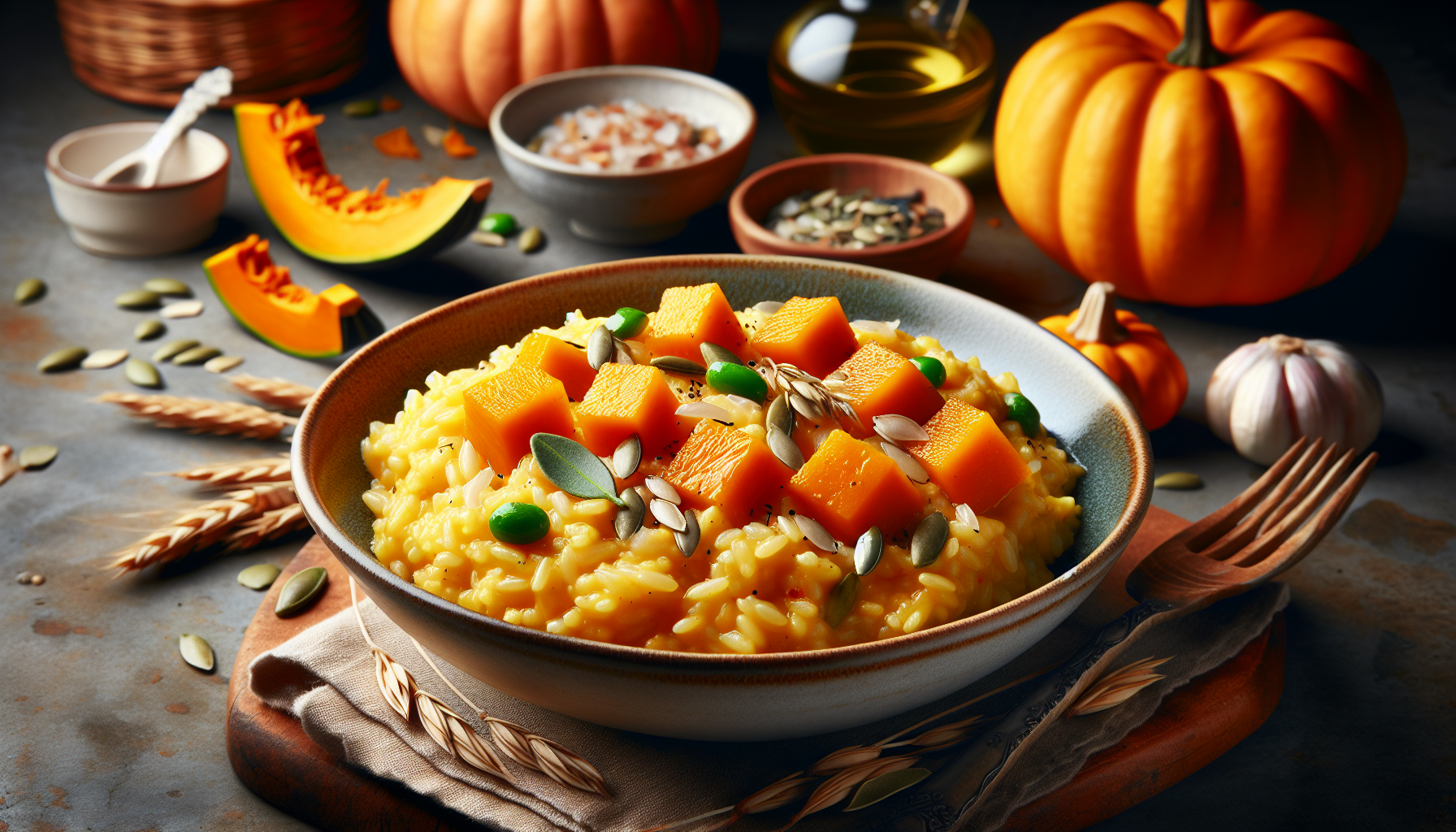 ricetta risotto con la zucca